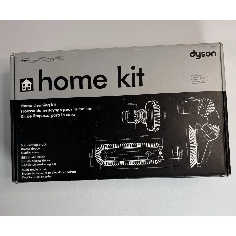 Dyson Home Cleaning Kit Includes Various Brush Attachments For Dyson 12772-05